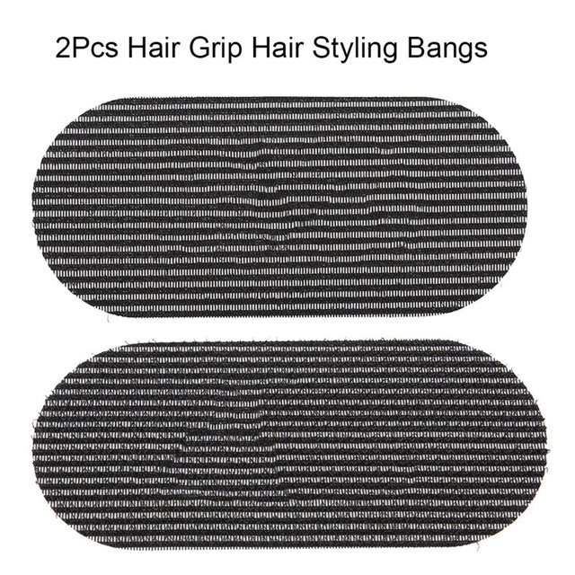 Hair Sticker, Hair Fringe Grippers, 2Pcs Bangs Paste Posts Hair Fixed Fringe Hair Makeup Tools, Hair Pad Hair Styling Accessorie For Women Girls Ladies