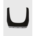 thumbnail image 2 of Scoop Bralette in Tuxedo Black, 2 of 2