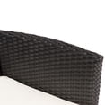 thumbnail image 4 of Patiojoy 2PC Patio Rattan Wicker Dining Chairs Set With Cushions Black, 4 of 6