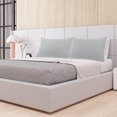 thumbnail image 2 of PiccoCasa 2Pcs Brushed Microfiber Zippered Pillowcases Light Gray Queen, 2 of 7