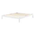 thumbnail image 2 of South Shore Vito King Solid Wood Platform Bed, in White, 2 of 9