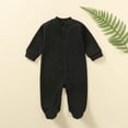 thumbnail image 2 of Yuyuzo Baby Pajamas Rompers Spring Fall Long Sleeve Footie Pjs Jumpsuit Onesie Infant Zipper Sleepwear, 2 of 7