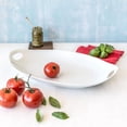 thumbnail image 3 of Better Homes & Gardens White Porcelain Tray with Handles, 3 of 4