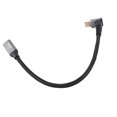 thumbnail image 1 of USB C 3.2 Male to Female Cable, PD100W Fast Charging 10Gbps 4K At 60Hz USB C Charging Cable, Right Angle USB C Extension Cable for Steam Deck Game Consoles, 1 of 7