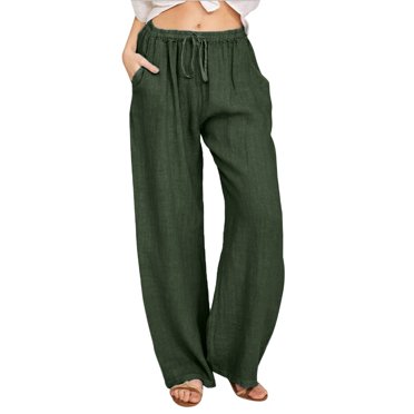 2025 Pantalon Décontracté Uni Imprimé pour Femmes pour Femmes Décontracté à Cordon Ample Pantalon de Yoga Femmes Pantalon Habillé Décontracté Grande Taille Pantalons de Randonnée pour Femmes Vêtements pour Femmes Pantalons pour Femmes
