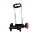 thumbnail image 3 of GUOOL Backpack Trolley Foldable 3 Sections Multifunction Aluminum Alloy Hand Truck Rose Red, 3 of 9