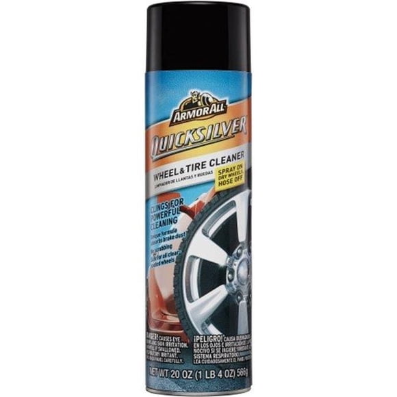 Armor All 18234B Aérosol Nettoyant pour Roues et Pneus Quicksilver de 20 oz