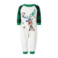 thumbnail image 1 of Pyjamas Assortis Parent-Enfant Tenues de Noël Ensembles Patchwork à Carreaux Imprimés Vêtements d'Intérieur Col Rond Manches Longues Pyjamas Ensemble Deux Pièces pour Bébé Pyjamas de Noël en Liquidation, 1 of 2