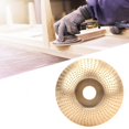 thumbnail image 4 of Ccdes Angle Grinder Accessory,Golden Angle Grinder Shaping Disc Grinding Wheel 85MM Woodworking Tool Accessories,Grinding Wheel, 4 of 8