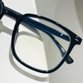thumbnail image 4 of YAOBAMM Reduce Visual igue Glasses Unisex Blue Light Blocking Glasses Retro Large Frame Clear View Strong Hinge Brim Eye Protection Clear Bluelight, 4 of 7