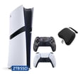 thumbnail image 1 of PlayStation 5 Pro 2 To SSD Console Numérique avec Deux Manettes, DualSense Camouflage Blanc et Gris, Étui Rigide de Protection pour Manette - Console Phare PS5 Pro, 1 of 9