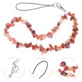 thumbnail image 4 of FRCOLOR Phone Chain Crystal Stones Phone Lanyard Creative Natural Phone Rope Fresh Phone Decor,7.87"X0.2"X0.12", 4 of 5