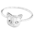 thumbnail image 1 of Korean Style Exquisite Realistic Small Cat Animal Ring For Women Elegant Jewelry, 1 of 5