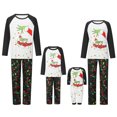thumbnail image 2 of SUNSIOM Family Matching Christmas Pajamas, Baby Romper/Tops + Pants Set, 2 of 9