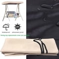 thumbnail image 1 of Housse pour Chaise Balançoire de Jardin, Abri Robuste en Ripstop, Protection Supérieure de Patio, Résistant aux Intempéries, à la Pluie et au Soleil, Remplacement de Mobilier d'Extérieur, 1 of 9