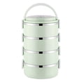 thumbnail image 2 of Chmadoxn Lunch Box, Bento Boxes Portable Lunch Box Circular Fresh-keeping Box Stainless Steel Insulated Student Office Worker Lunch Box Bento Boxes Bento Boxes, 2 of 6