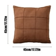 thumbnail image 3 of Brushed Pillowcase Line Back Cushion Pillow Case For Sofa Bedroom, 3 of 6