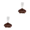 thumbnail image 1 of maskred Water Dispensers Keeping Reptiles Hydrated And Healthy Suitable For Small Brown 2Set, 1 of 6