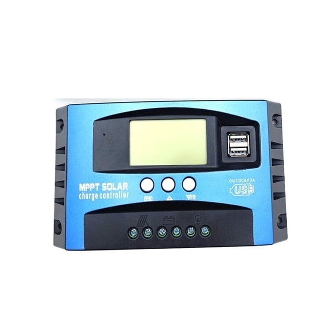 Solar Charge Controller MPPT 30A 50A 80A 100A LCD Display 12V 24V AUTO Dual USB Solar Charge And Discharge Controller ,Widely Compatibility
