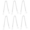 thumbnail image 4 of PTOOTP Replacement Toilet Parts 6Pcs Toilet Flapper Chain Stainless Steel 10.81X0.35X0.04In, 4 of 7