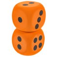 thumbnail image 1 of 2 Pcs Grands dés en EVA Accessoire de Jeu dés dés Portables Accessoires de dés de Fête Accessoire de Jeu de Fête, 1 of 9