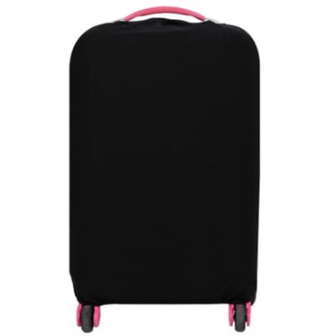 Shisuyan Elastic Travel Luggage Cover Suitcase Trolley Case Protective Bag Dustproof Protector for 26-30 Inches (Black)