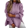 thumbnail image 2 of Jienlioq Cardigans pour Femmes Mode Femmes Couleur Unie Manches Longues Chandail Décontracté Hauts, 2 of 5