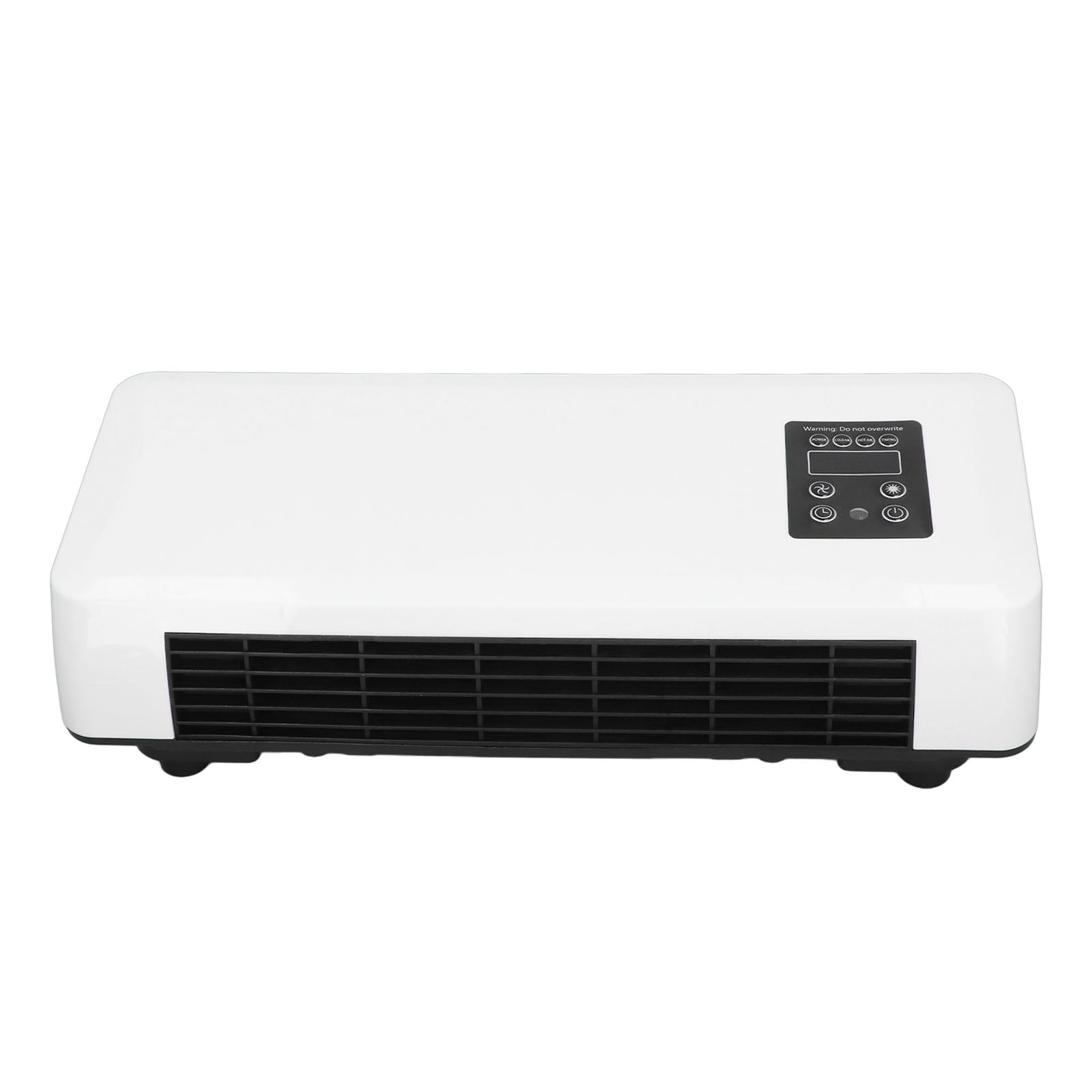 Wall Mounted Air Heater, Portable Ductless Wall Air Conditioner Wide Angles Mobile Small Air Cooling Heating Fan with Tower Rack, Remote Control and Touch Control Panel for Bedroom