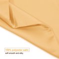 thumbnail image 2 of PiccoCasa 2 Pcs Satin Pillowcase Zippered Silky Sateen, Non-Standard Champagne, 2 of 9