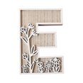 thumbnail image 2 of 5 Inch Wooden Letters for Wall Decoration – for 's Room Craft Projects Name Signs Weddings and Home, 2 of 6