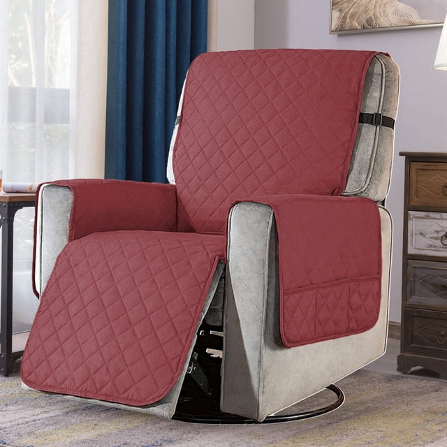 Housse de Sofa pour Fauteuil Inclinable - Housse Extensible avec Motif Imprimé, Protecteur de Fauteuil Lavable et Housse de Meuble pour Canapés, Fauteuils et Housses