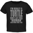 thumbnail image 1 of Halloween Human Turtle Costume Toddler T Shirt, 1 of 1