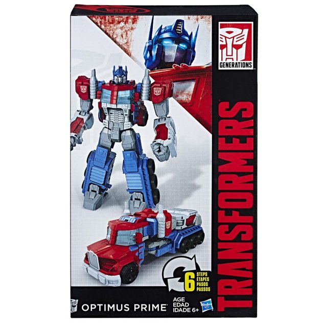 Transformers Toys Heroic Optimus Prime Action Figure - Timeless Large-Scale Figure, Changes into Toy Truck - Toys for Kids 6 and Up, 11-inch