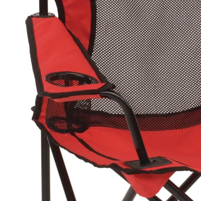 Coleman Broadband Mesh Quad Chair, Folding Camping Chair