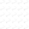 thumbnail image 1 of ORUYROP Clear Nose Rings Studs Clear Piercing Retainer Set Septum Lip Cartilage Tongue Rook Daith Ear Industrial Nipple Belly Clear Piercing Jewelry for Work Surgery, 1 of 2