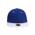 thumbnail image 2 of Top Headwear Flat Bill Adjustable Snapback Cap - Royal/White, 2 of 2