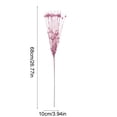 thumbnail image 3 of Christmas Tree Branch Insert | Plastic Decoration Pick | Pink Gold White Red Green Silver | 26.8in Durable Reusable Filler, 3 of 6
