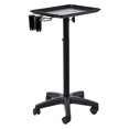 thumbnail image 2 of Aluminium Hair Salon Instrument Tray Trolley with Adjustable Height, 2 Cups, 1 MetalMultifunctional, Easy to Clean, Space Saving, 2 of 8