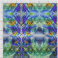 thumbnail image 3 of Soimoi Polyester Crepe Fabric Branch & Colorful Parrot Panel Print Fabric by Yard 42 Inch Wide, 3 of 3