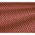 thumbnail image 5 of oneOone Viscose Jersey Fabric Floral & Flying Swan Block Printed Fabric 1 Yard 60 Inch Wide, 5 of 5