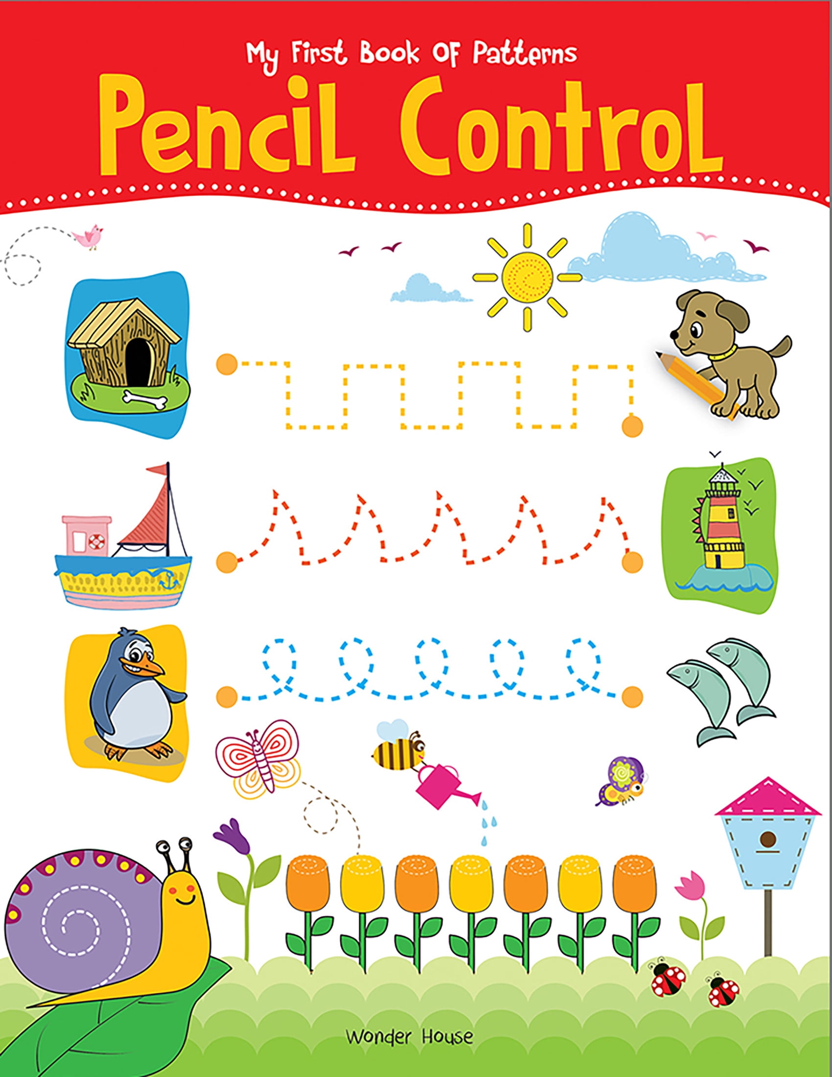 Book: My First Book of Patterns Pencil Control: Patterns Practice Book for Kids (Pattern Writing), Wonder House Books, Trade paperback
