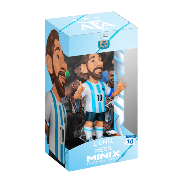 12 cm (4 pouces) Minix Collectible Figurine Argentina - Lionel Messi