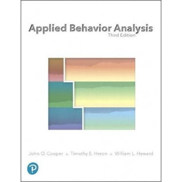 Analyse Comportementale Appliquée 3/E