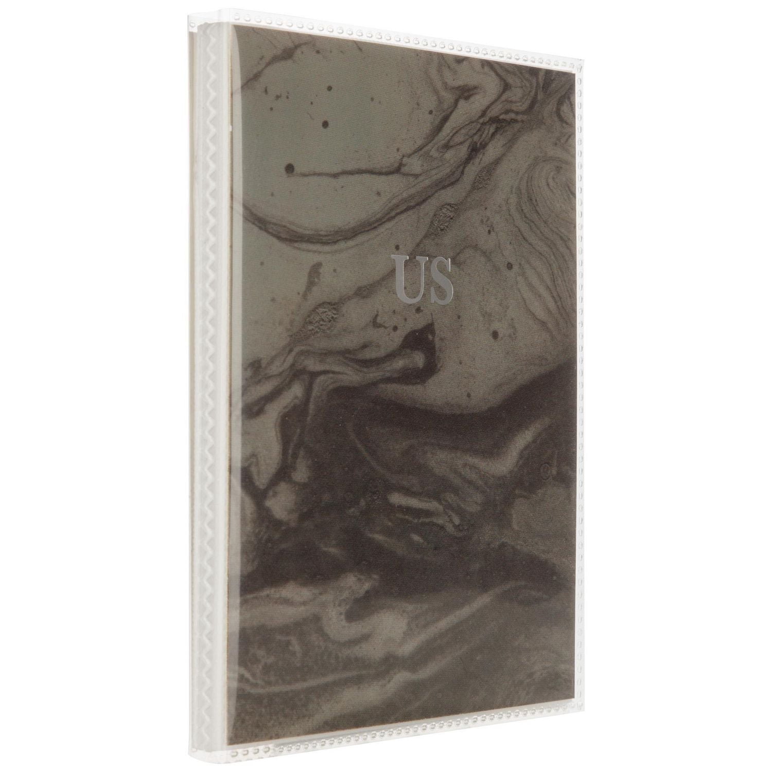 Pinnacle Frames and Accents Soft Brag "Us" Marble Photo Album