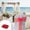 Rouge 5, variante sur Ceintures Nœuds en Organza pour Chaise pour Fête Mariage Anniversaire Banquet Ruban à Nouer Housse de Chaise Ceinture Hôtel Banquet Décoration de Fête de Mariage