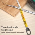 thumbnail image 4 of Measuring Tape Metric Tape Measure Double Scale Soft Leather Ruler Measurement Tape With For Surveying Engineering, 4 of 9