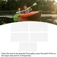 thumbnail image 3 of EBTOOLS 5PCS Waterproof Inflatable Boat Repair Patch Kit for PVC Boats, Kayaks & Water Toys, 3 of 8