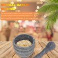 thumbnail image 3 of SHISUYAN Garlic Masher Made of Durable Plastic for Home Use Ergonomic Design Grey Color Fits Most Kitchens 1 Set, 3 of 8