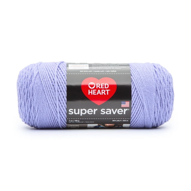 Red Heart® Super Saver® Yarn, Solid, Acrylic #4 Medium, 7oz/198g, 364 Yards