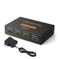 thumbnail image 1 of HDMI Splitter UHD 4K x 2K 3D HDMI-compatible Splitter 1X4 Video Splitter HDMI Cable Adapter, 1 of 5